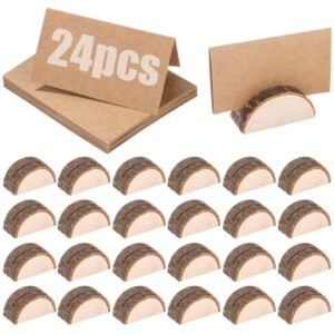 24 Pieces Table Name Holders