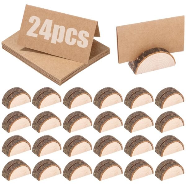 24 Pieces Table Name Holders