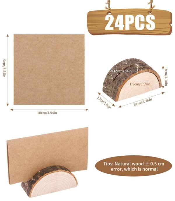 24 Pieces Table Name Holders_2