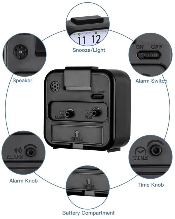 image_3 Analogue Alarm Clock